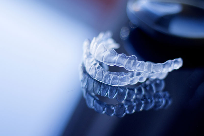 Invisible dental orthodontics